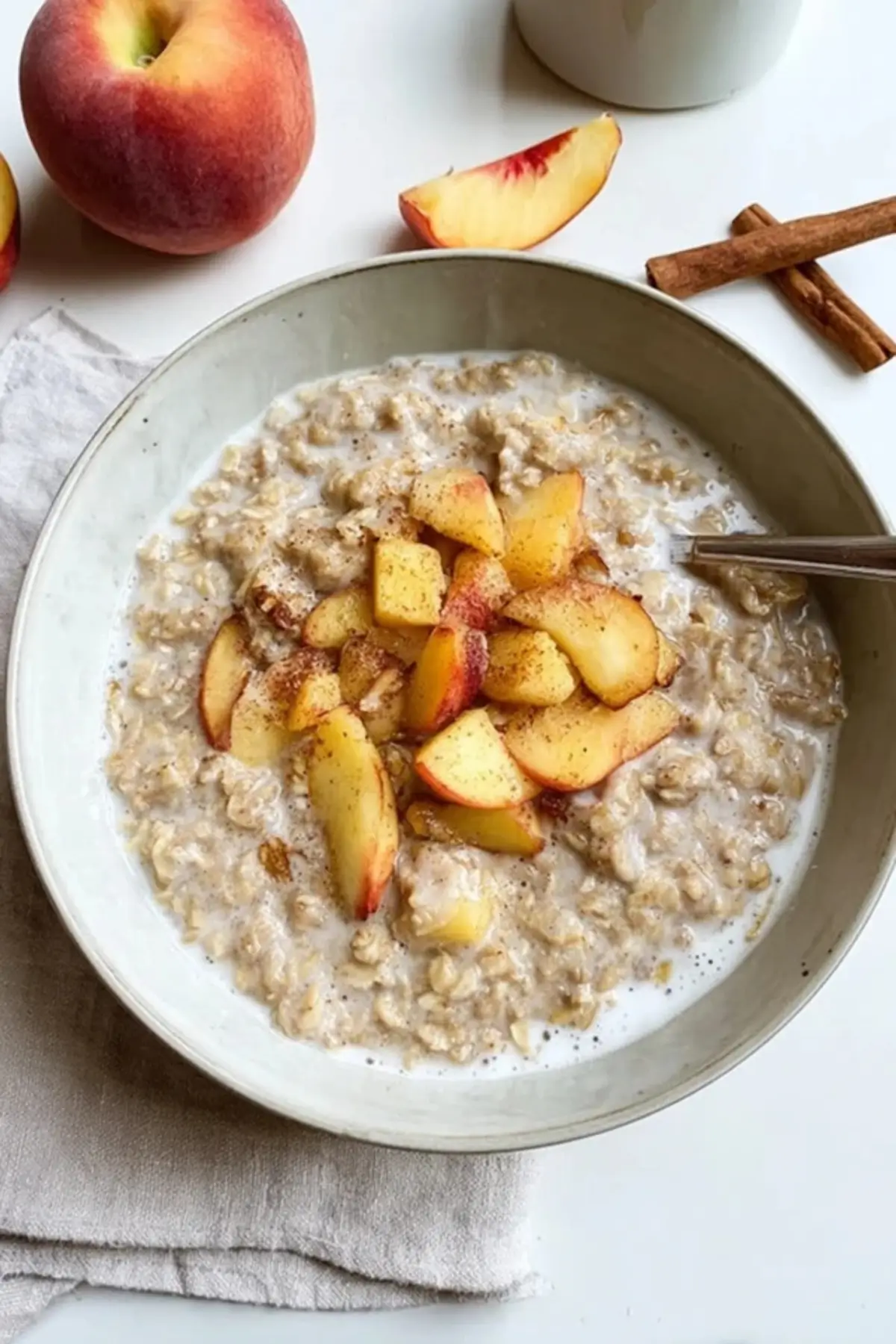 Peaches & Cream Oatmeal