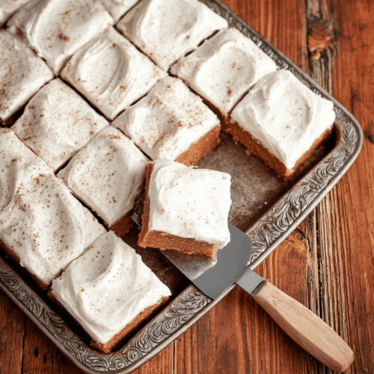 Pumpkin Bars with Cream Cheese Frosting