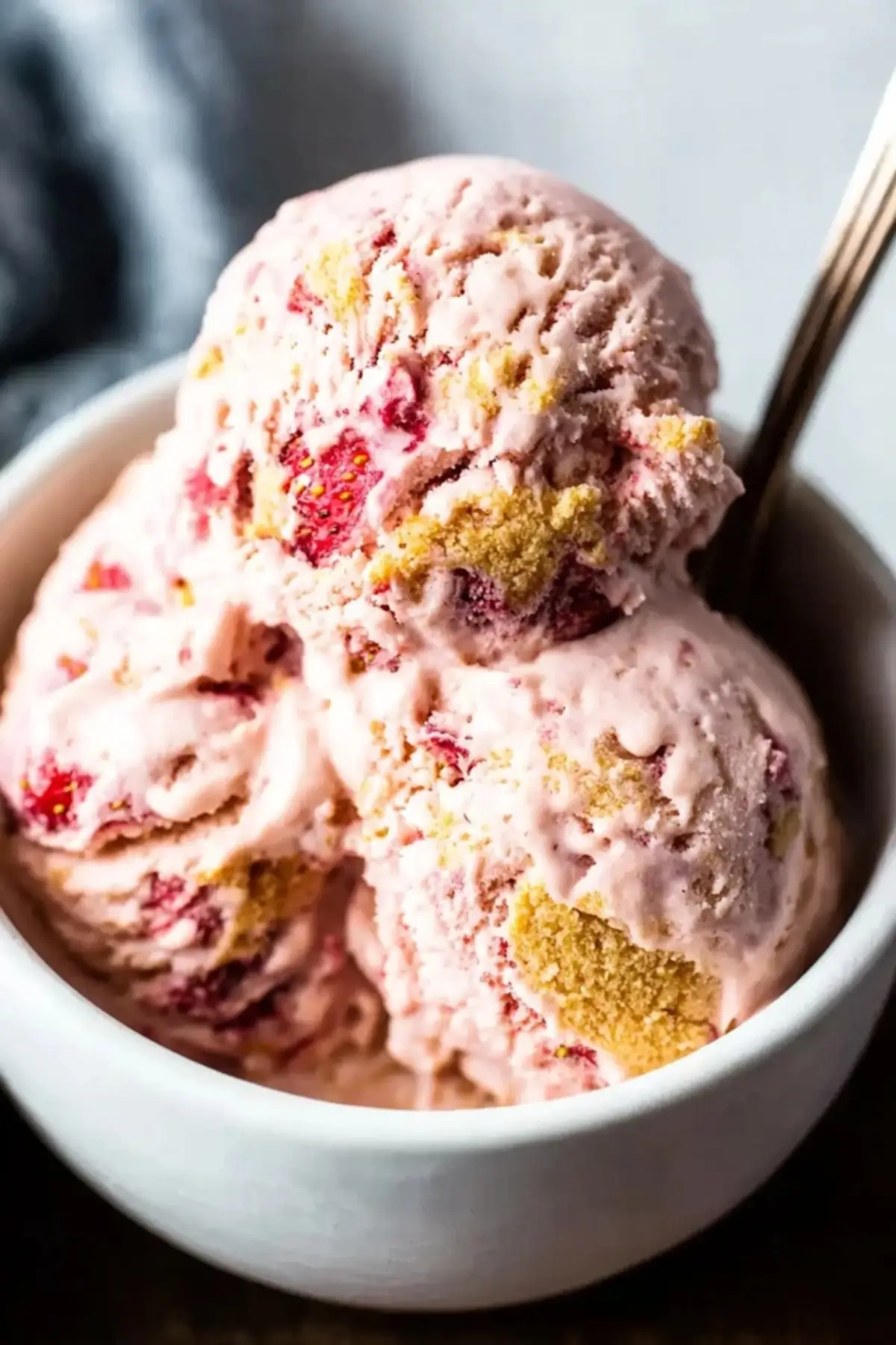 Strawberry Cheesecake Ice Cream Recipe