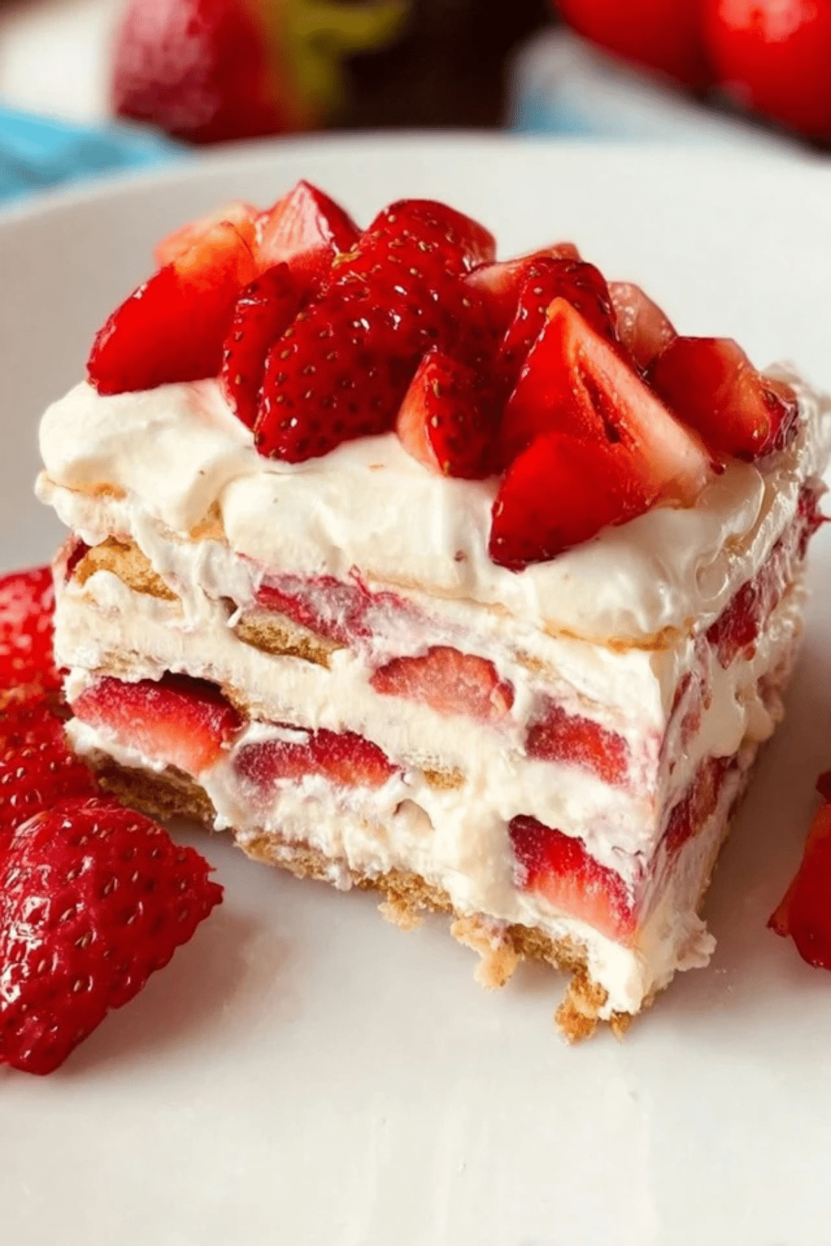 Strawberry Icebox Cake