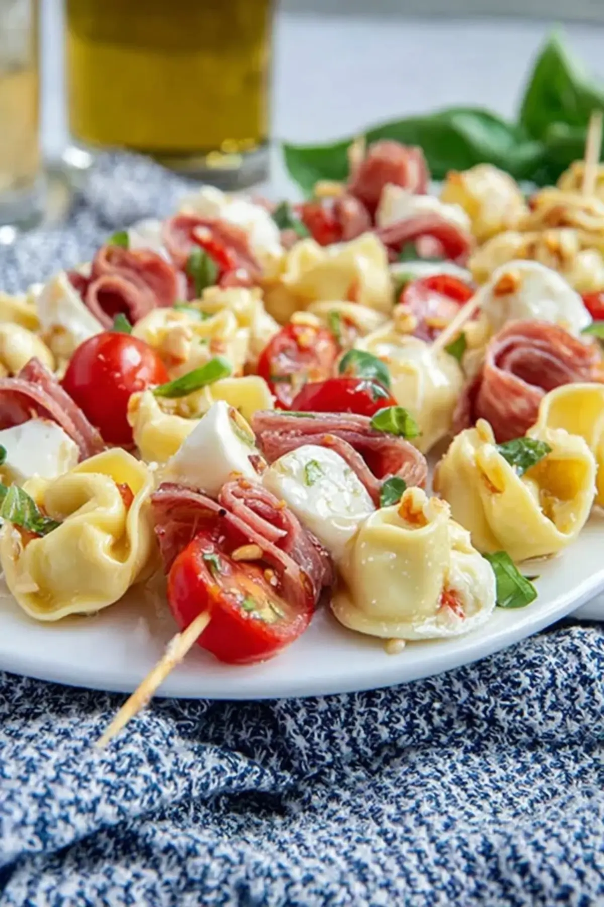Tortellini Skewers Appetizer Recipe