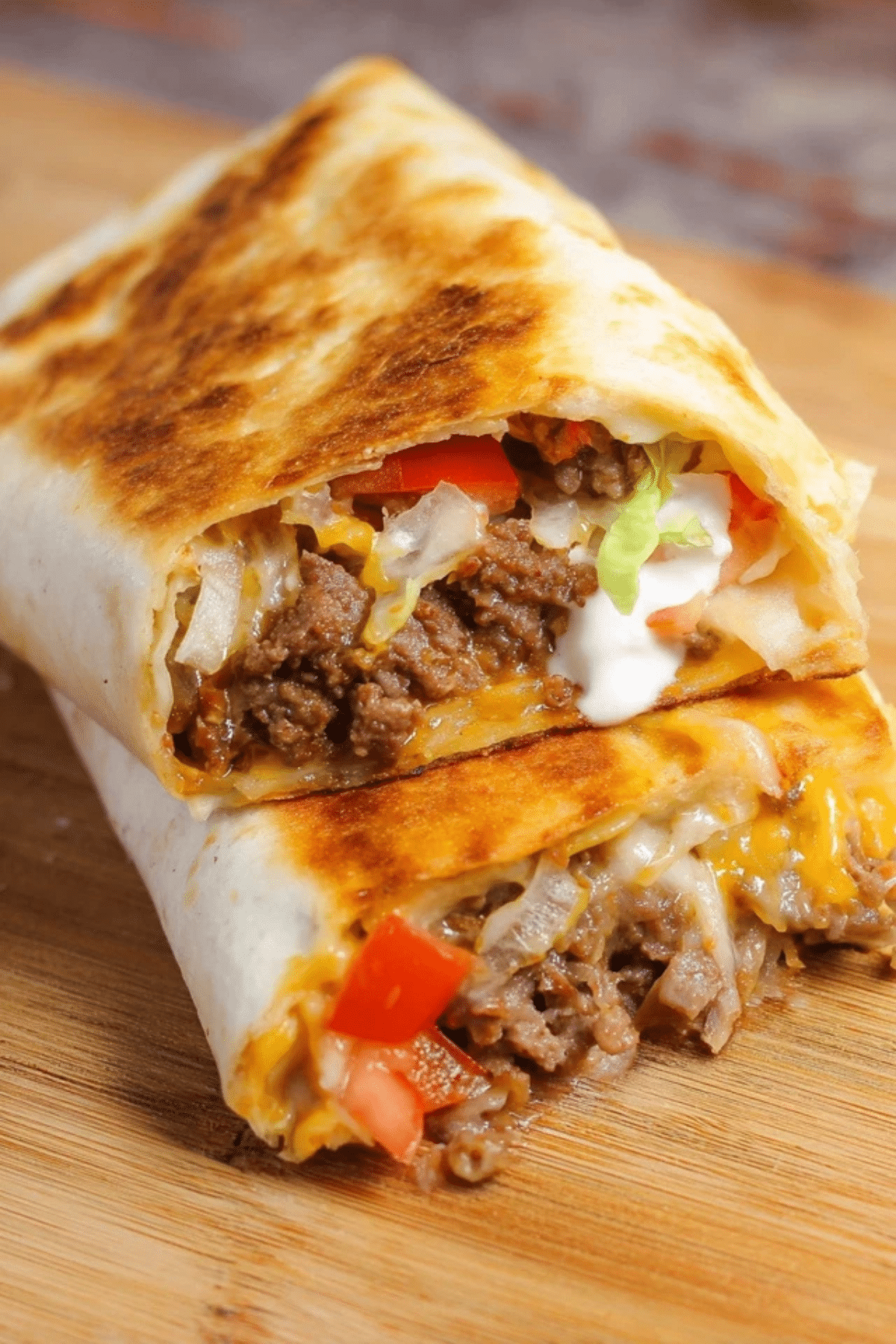 Weight Watchers Cheeseburger Crunch Wrap