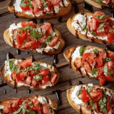 Goat Cheese Bruschetta Recipe