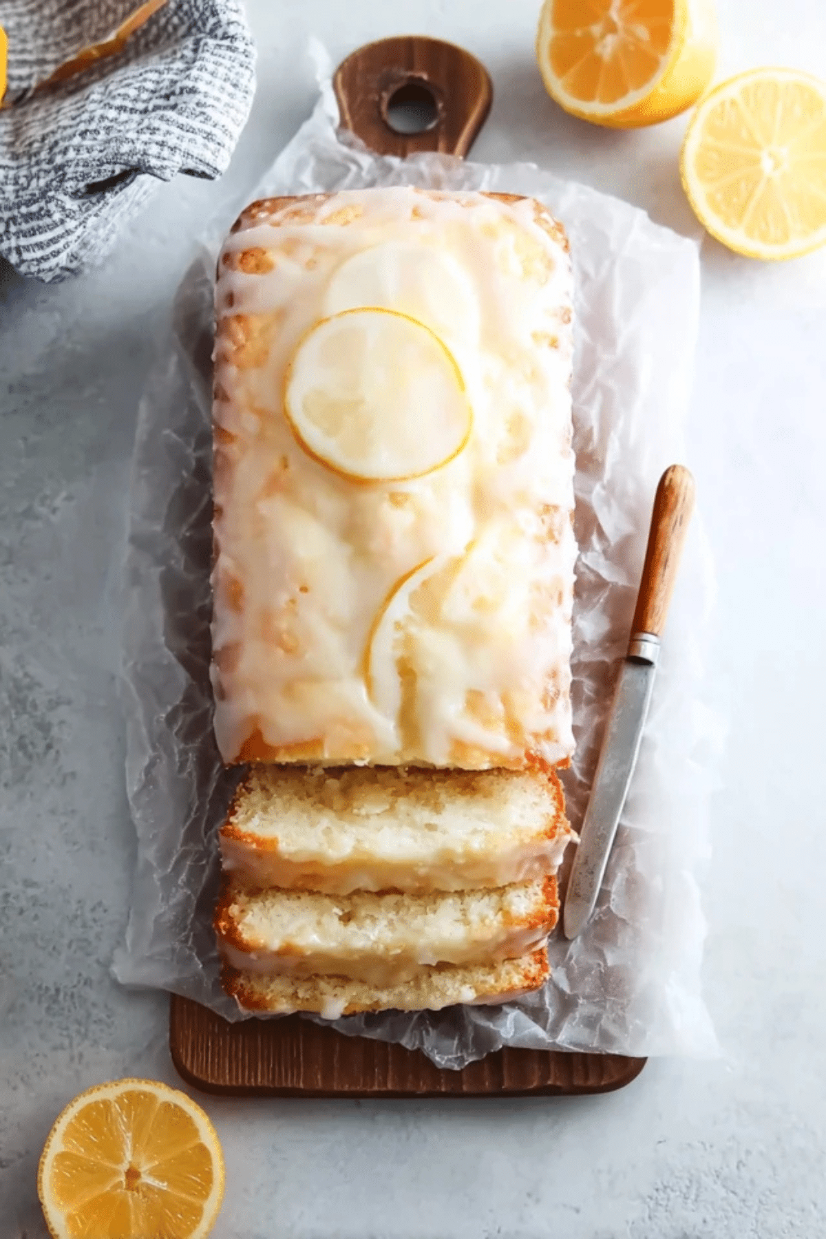 Greek Yogurt Lemon Loaf