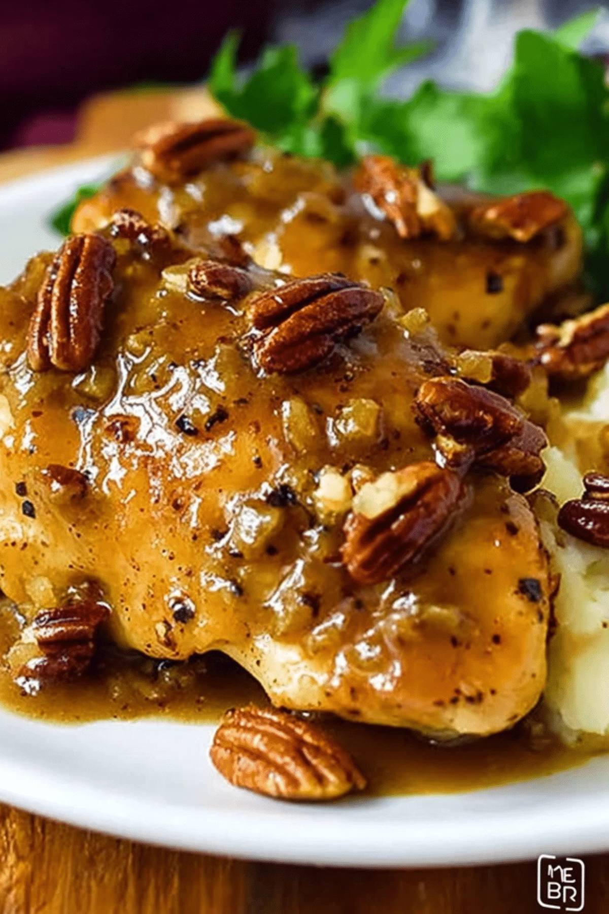 Maple Bourbon Pecan Chicken