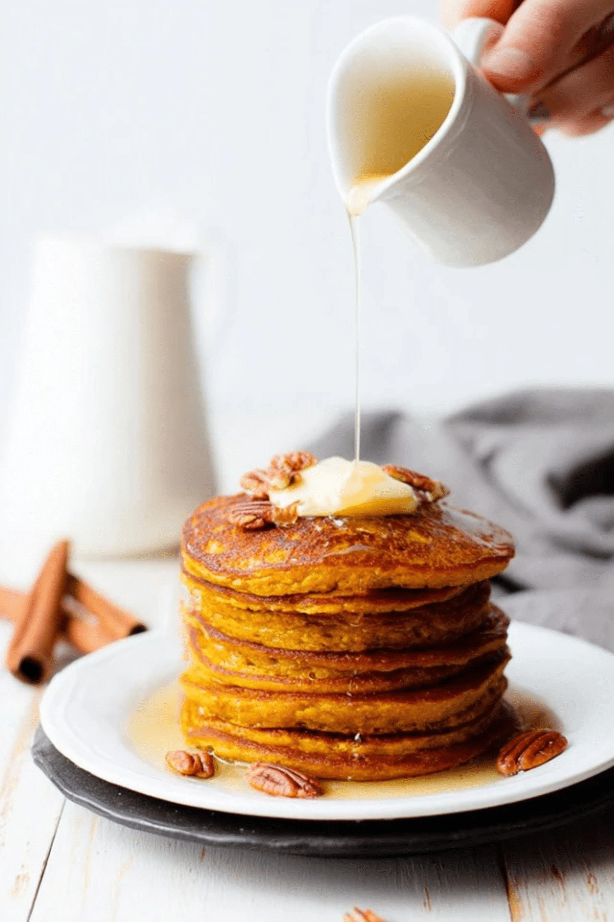 Oatmeal Pumpkin Pancakes