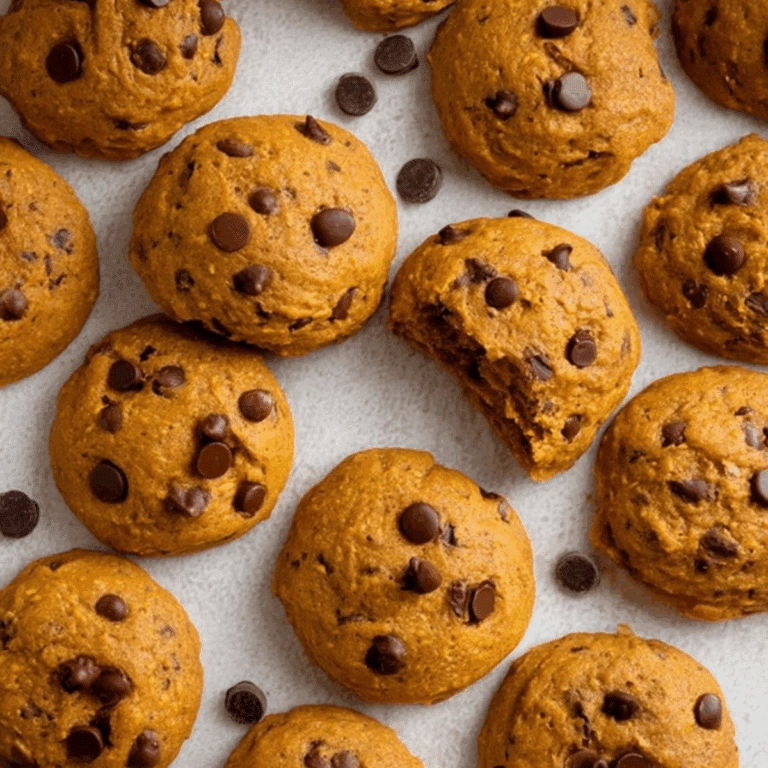 Pumpkin Chocolate Chip Cookies
