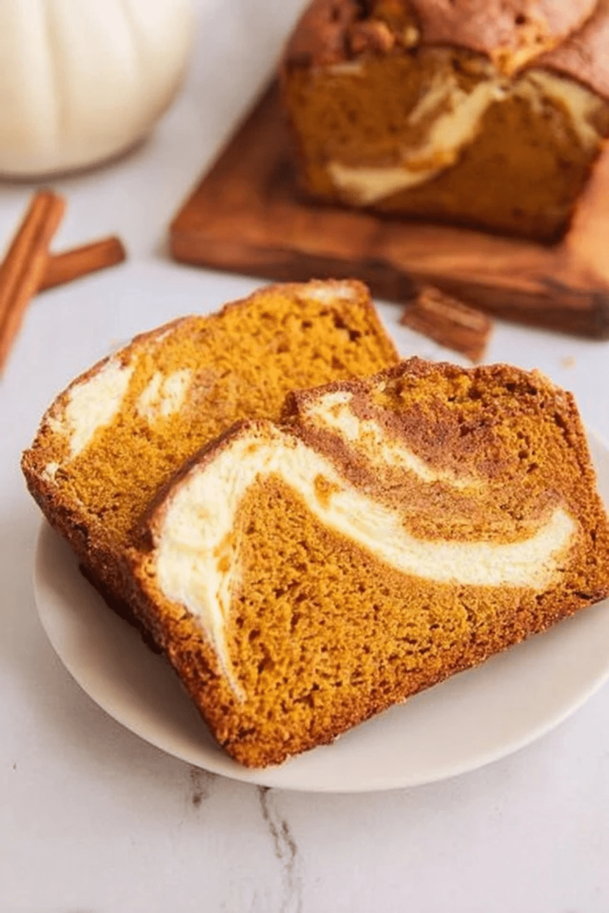Pumpkin Cream Cheese Bread