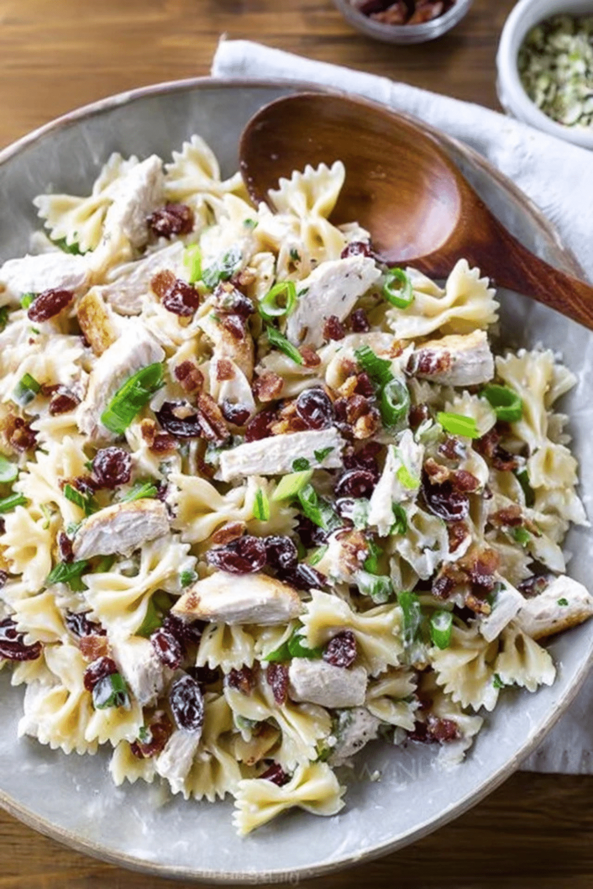 Turkey Cranberry Pasta Salad