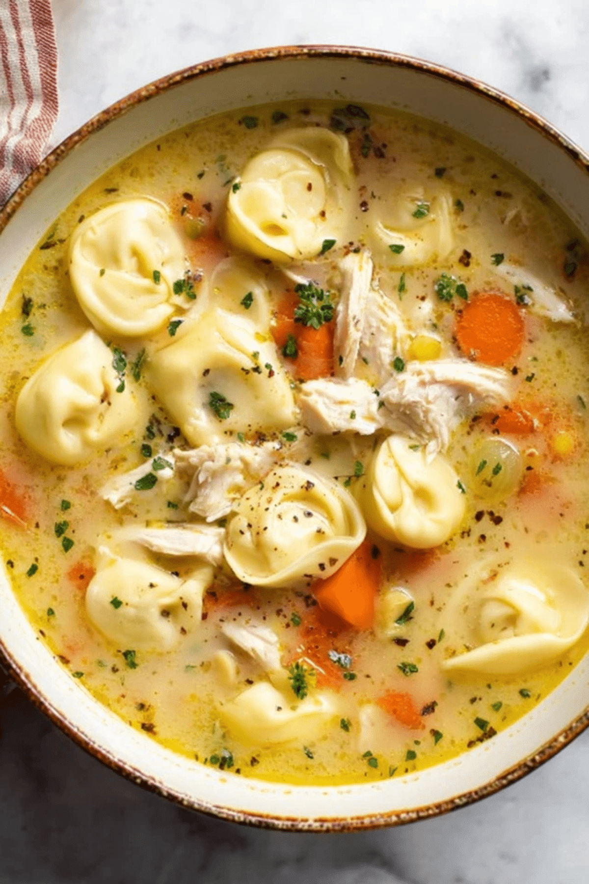chicken Tortellini Soup