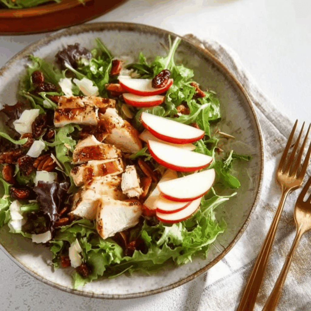 Apple Salad with Cheddar
