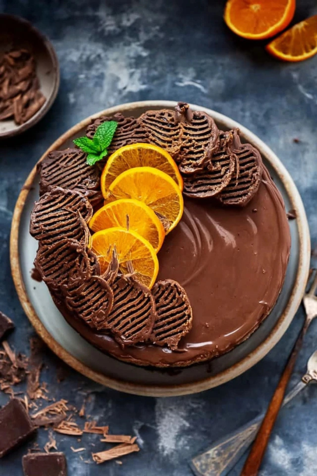 Chocolate Orange Cheesecake