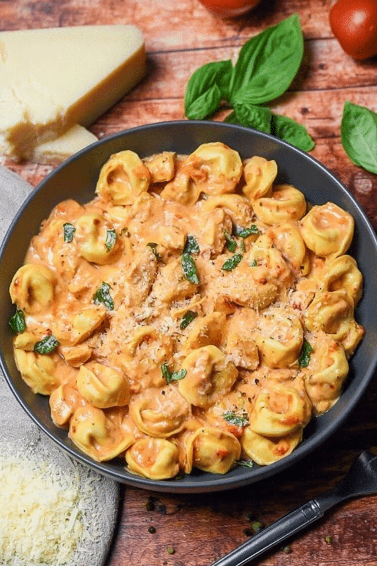 CrockPot Chicken Tortellini