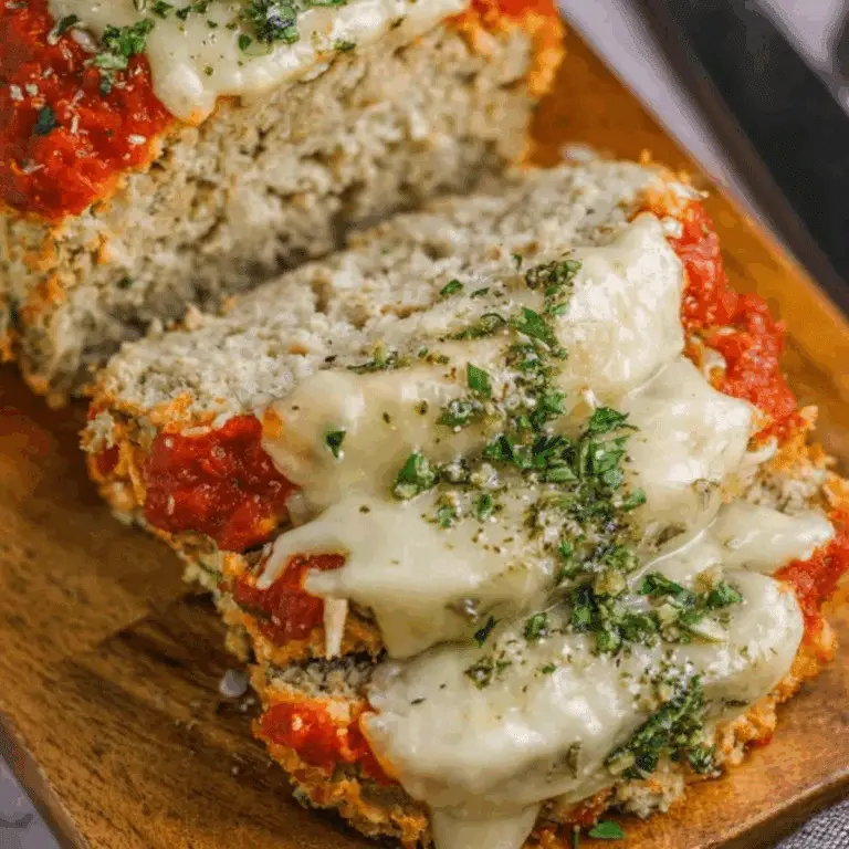 Parmesan Chicken Meatloaf