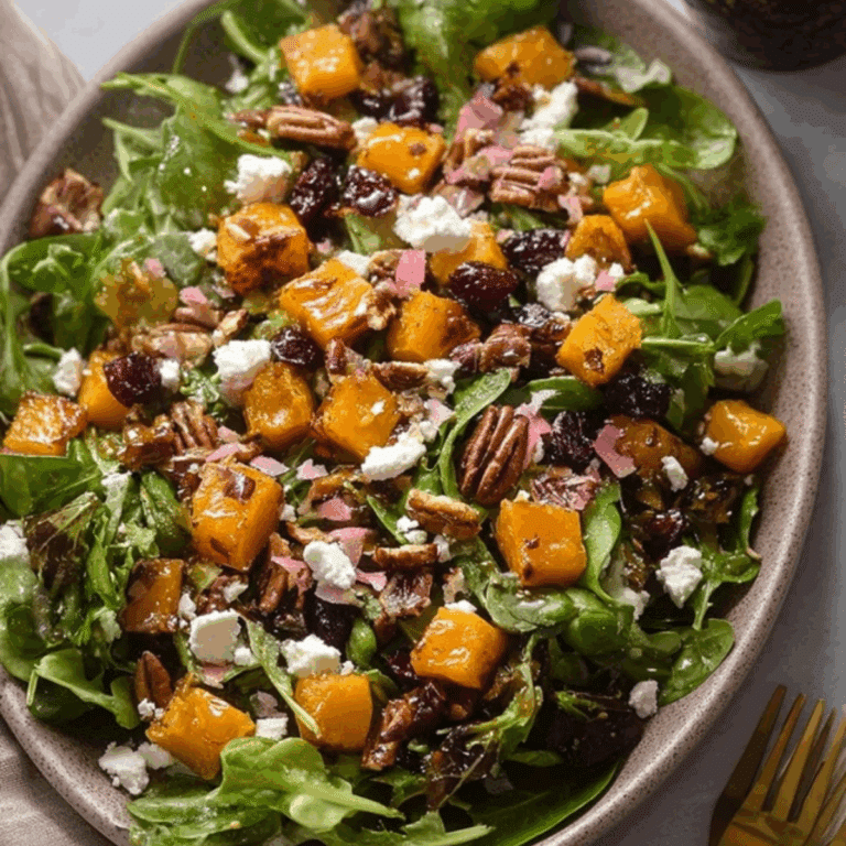 Roasted Butternut Squash Salad