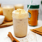 Starbucks Iced Chai with Pumpkin Cream