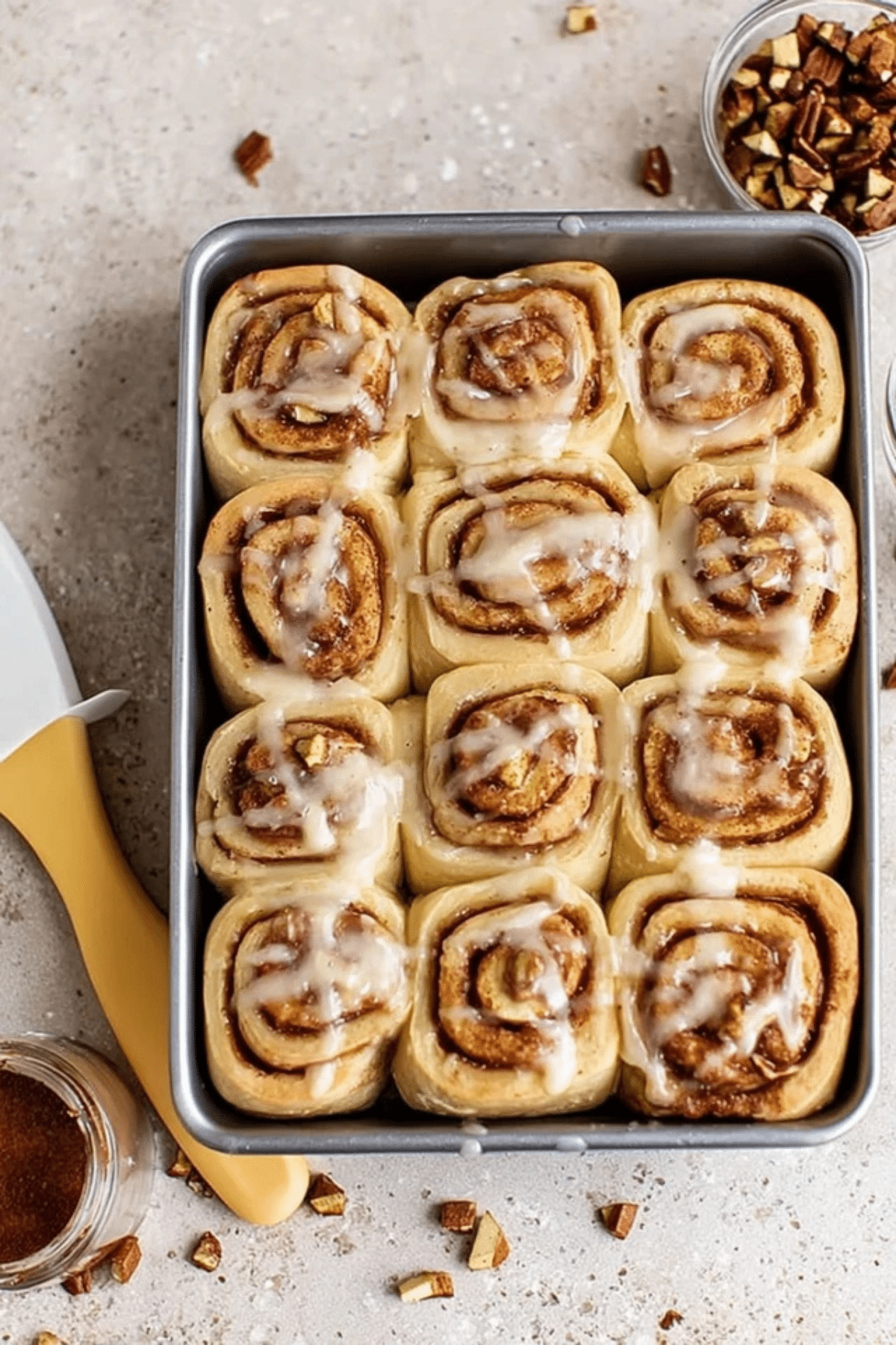 Baked Apple Cinnamon Rolls (4)