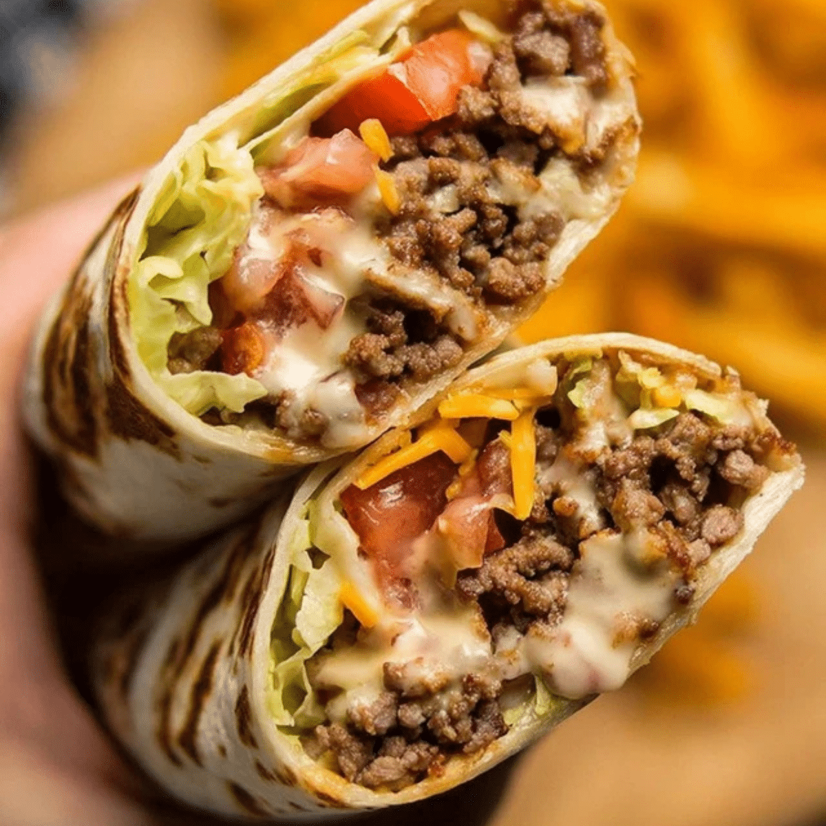Burrito Style Cheeseburger Wraps: A Flavor-Packed Twist on Classic ...