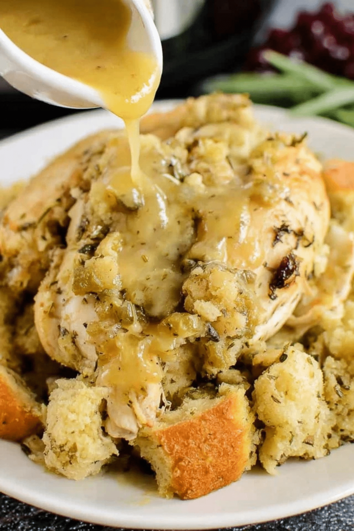 Crock Pot Chicken and Stuffing