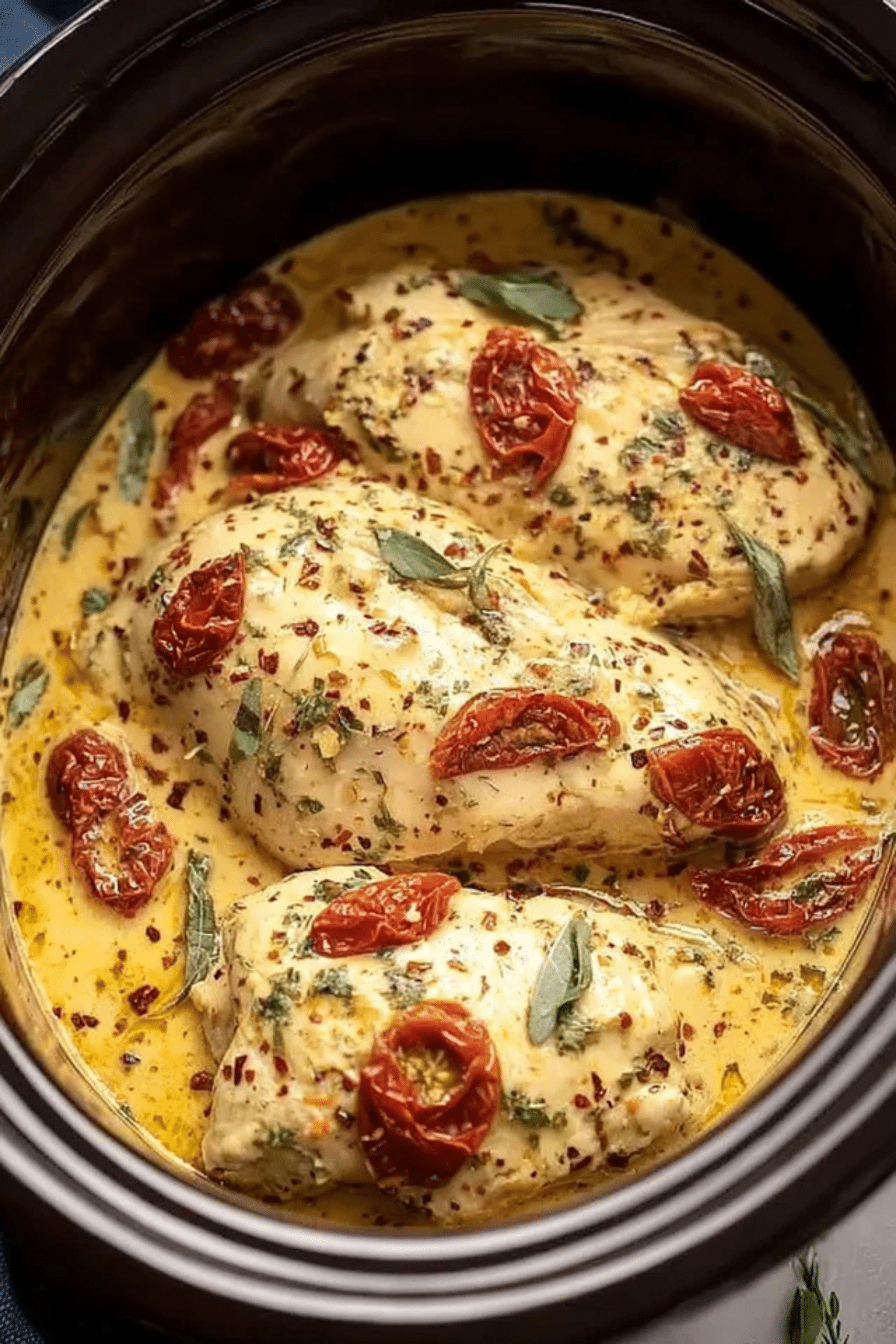 Dump & Go Crockpot Marry Me Chicken