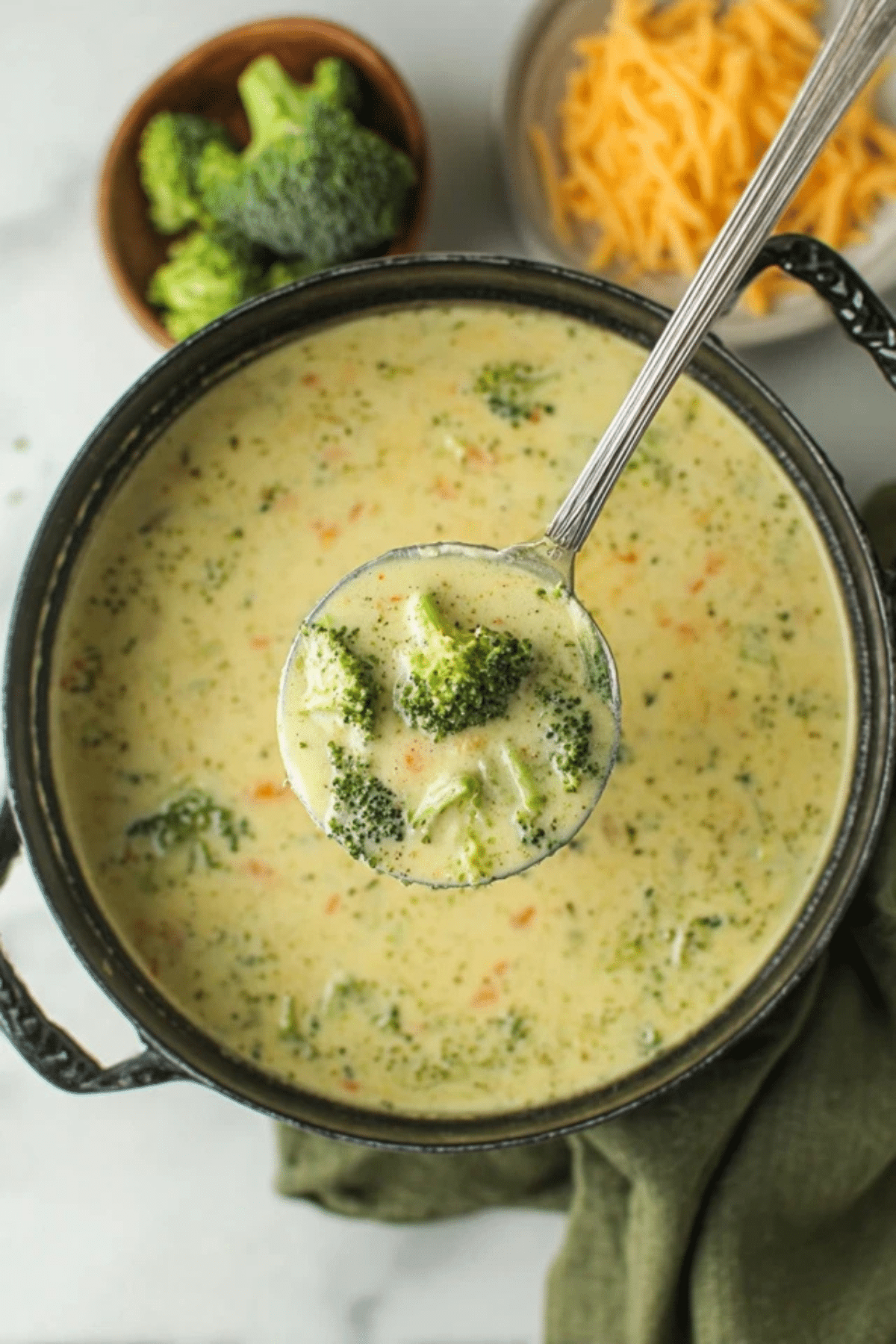 High Protein Broccoli Cheddar Soup (3)