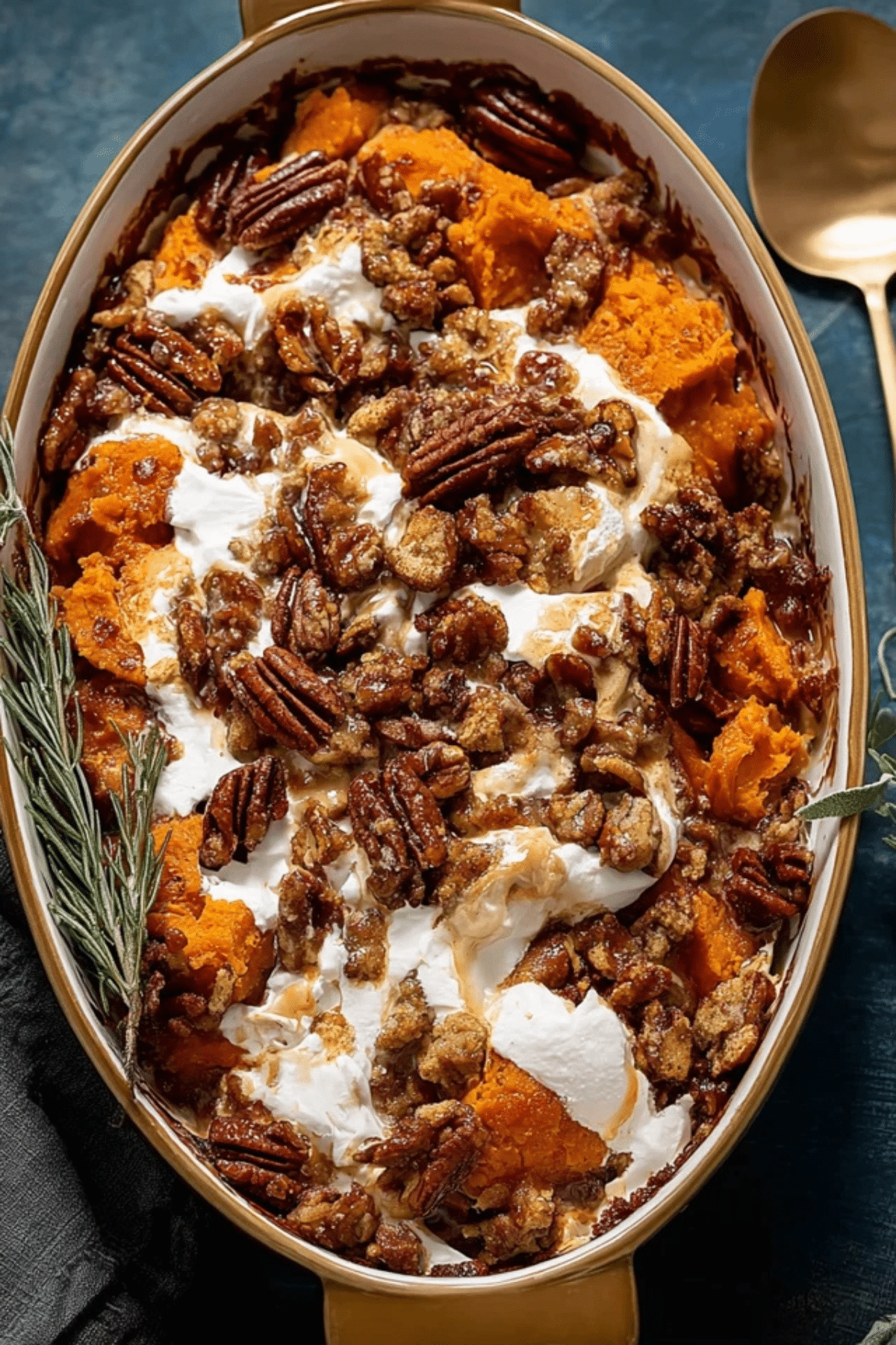 Southern Maple Sweet Potato Casserole