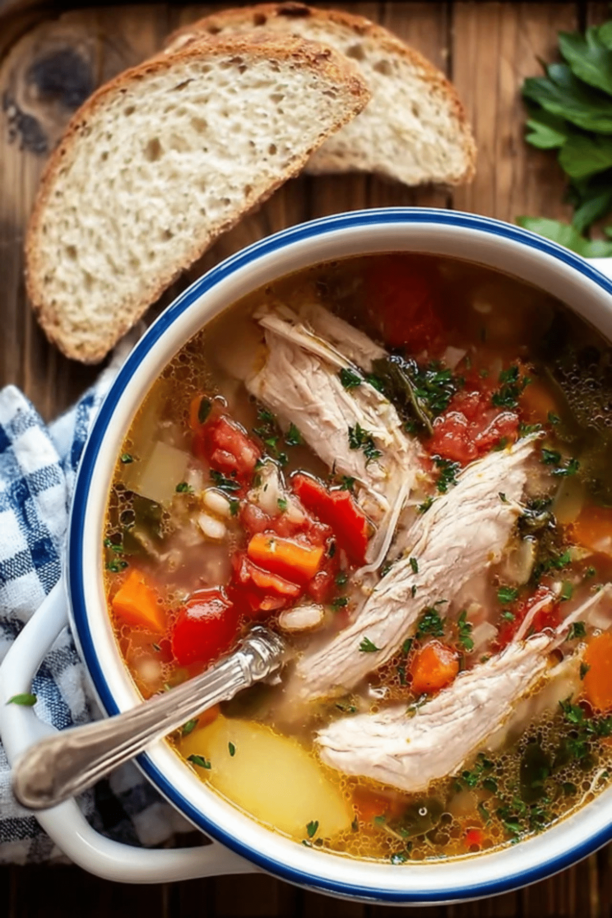 Tuscan Chicken Soup