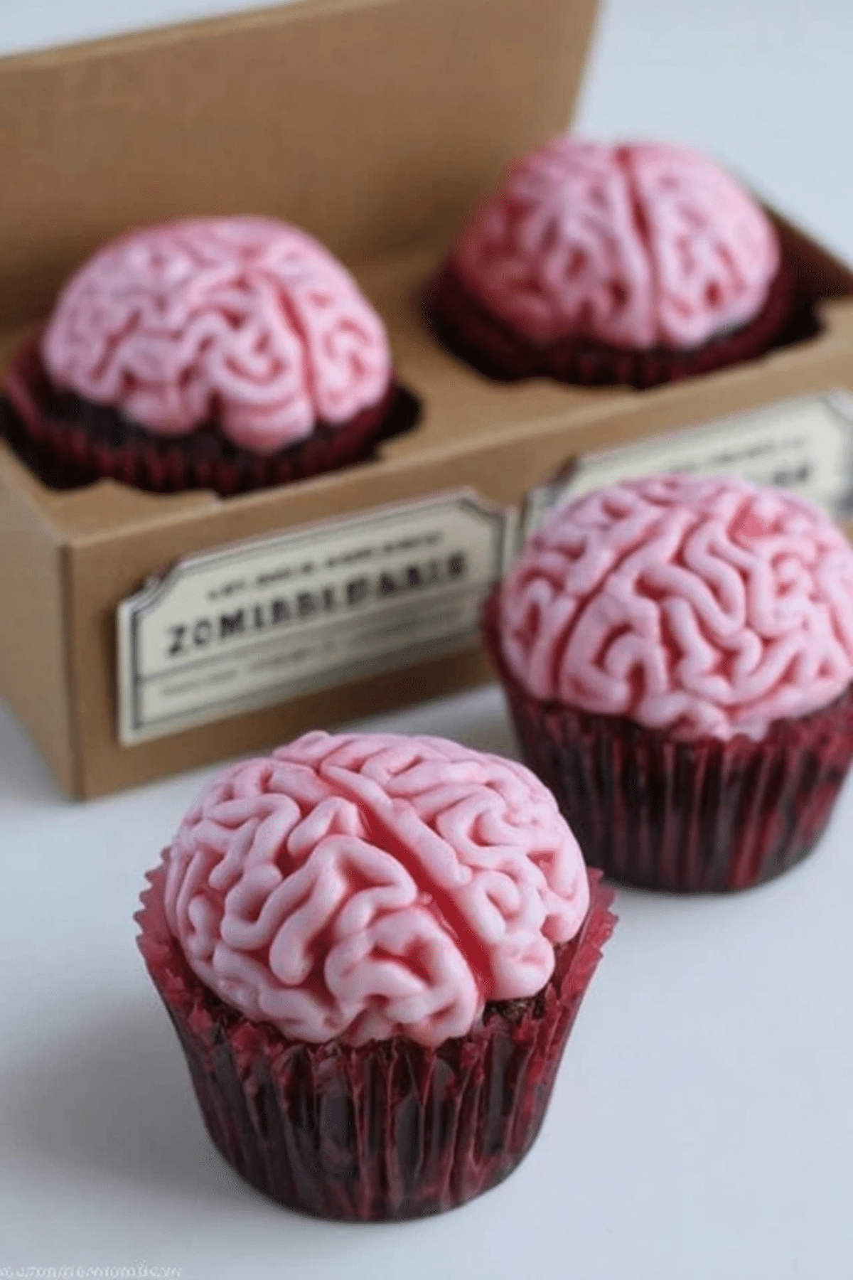 Zombie Brain Cupcakes (6)