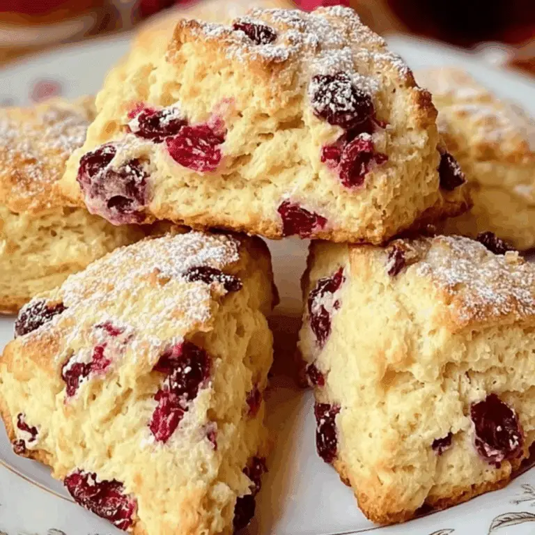 Cranberry Orange Scones (4)