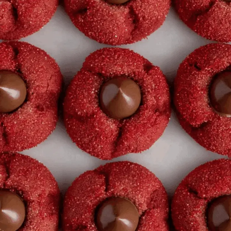 Hershey’s Red Velvet Blossoms Cookies (4)