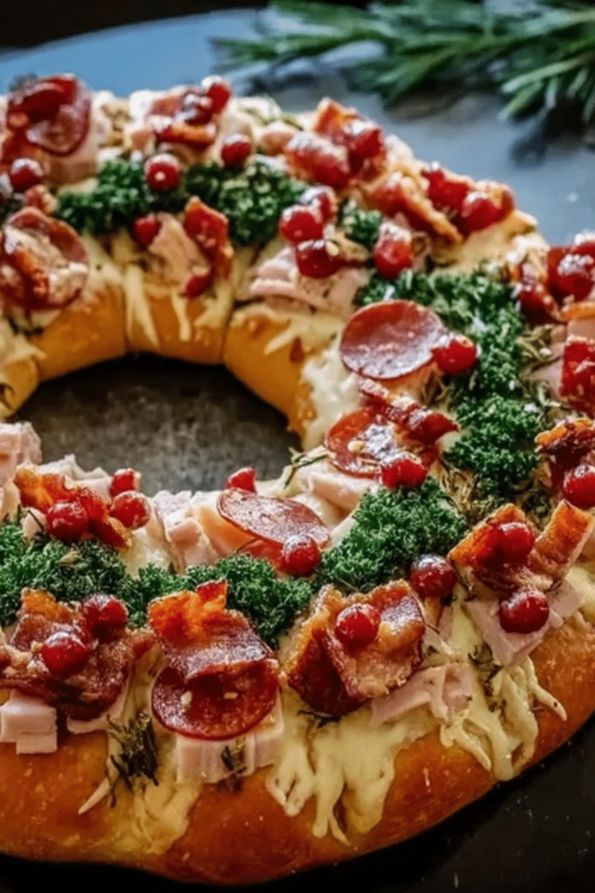 Holiday Wreath Pizza (2)