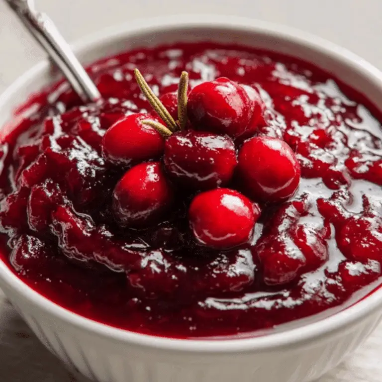 Homemade Cranberry Sauce (1)