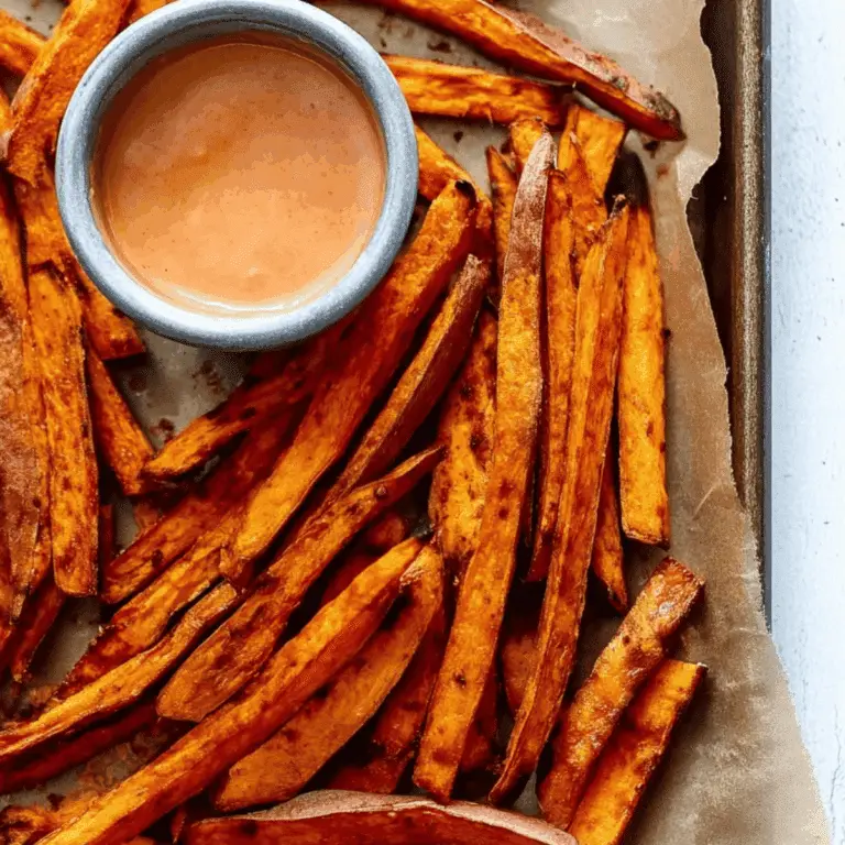Oven Baked Sweet Potato Fries (3)