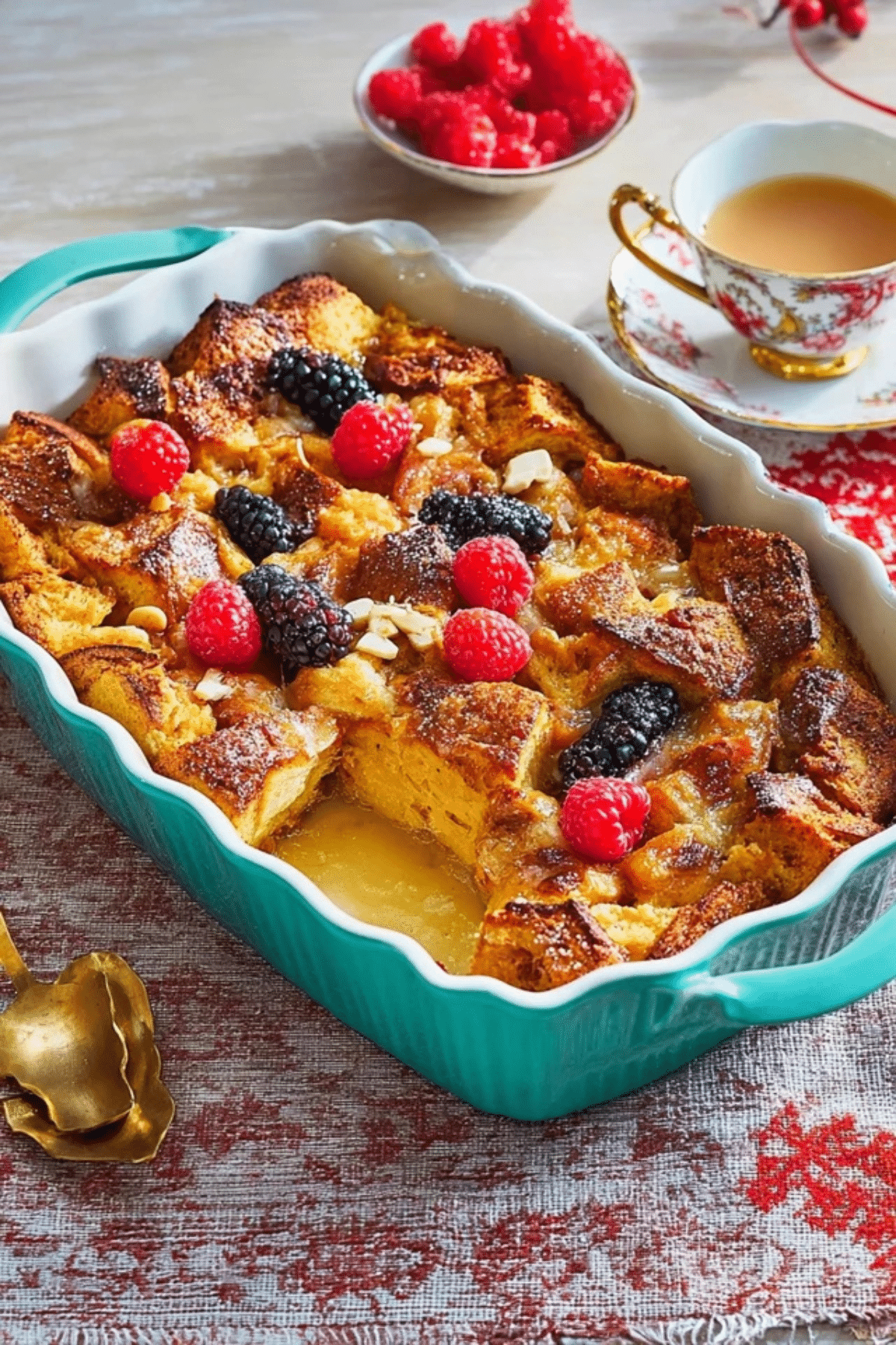Eggnog Bread Pudding