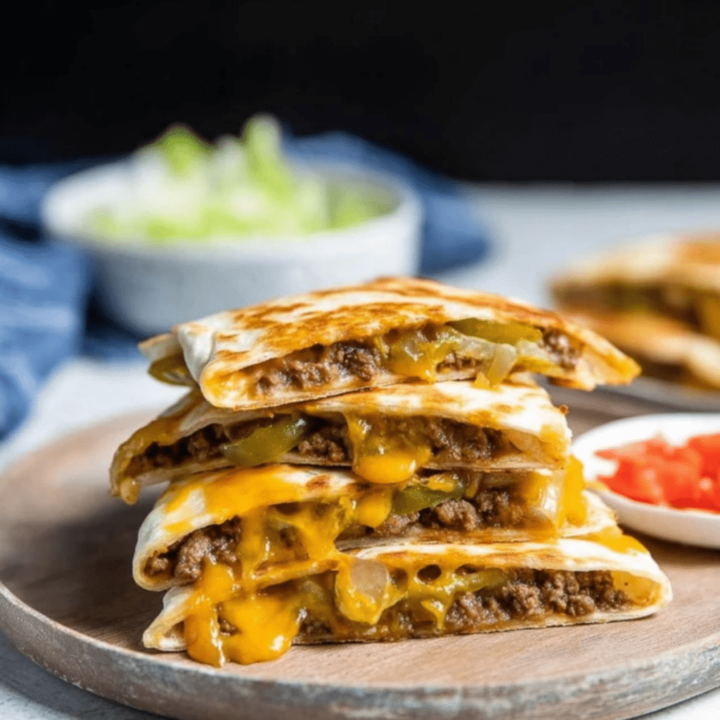 Cheeseburger Quesadillas (1)