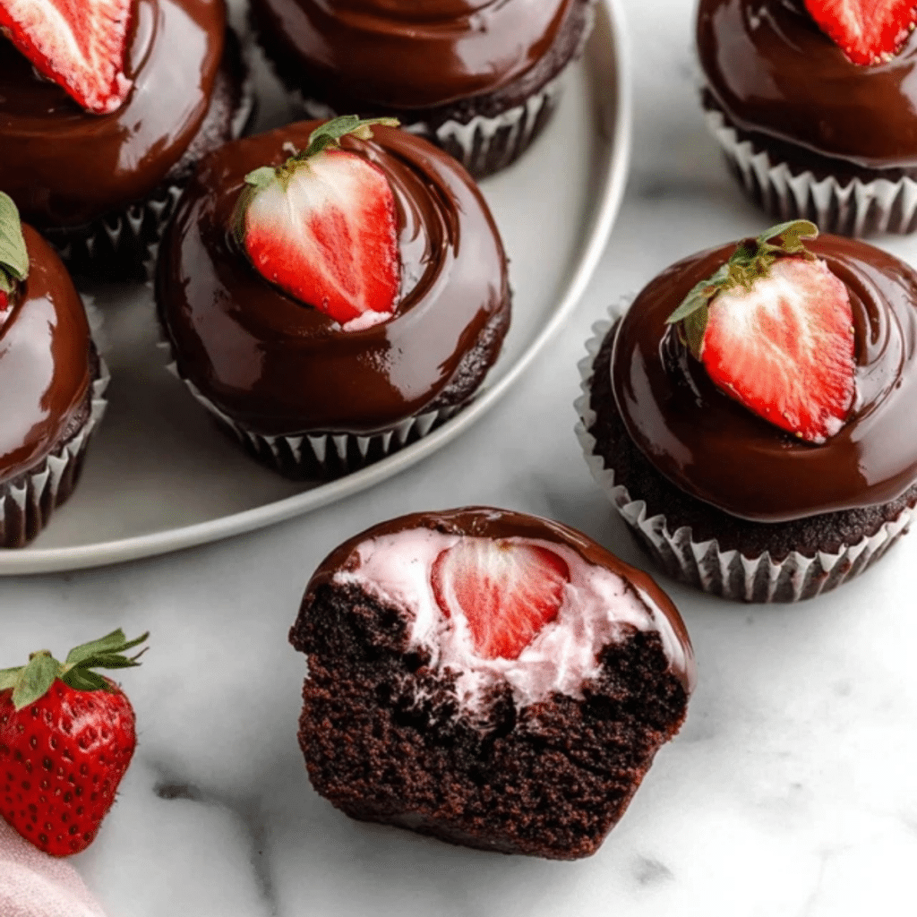 Chocolate Covered Strawberry Cupcakes: The Ultimate Decadent Dessert ...