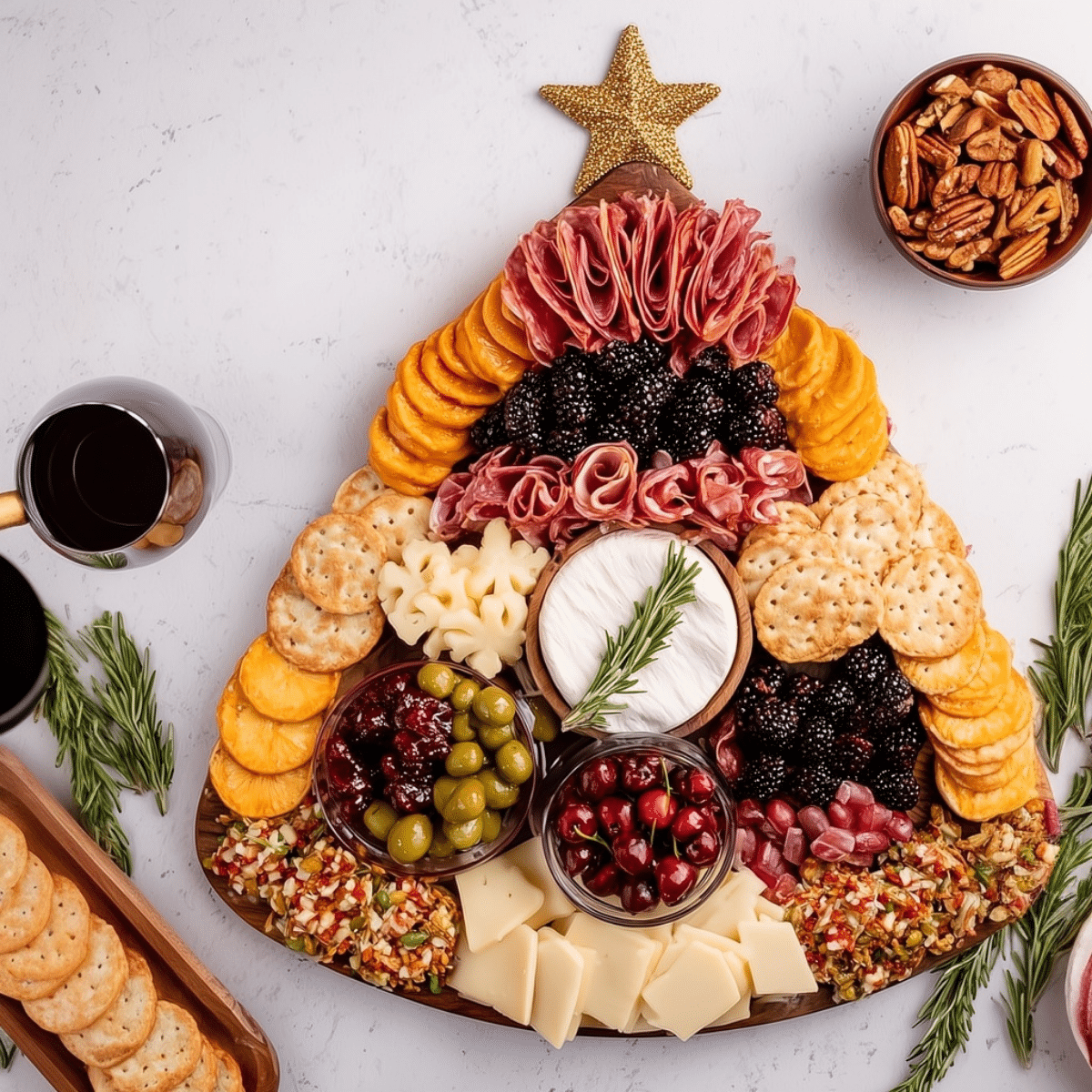 Christmas Tree Charcuterie Board: The Ultimate Festive Centerpiece ...
