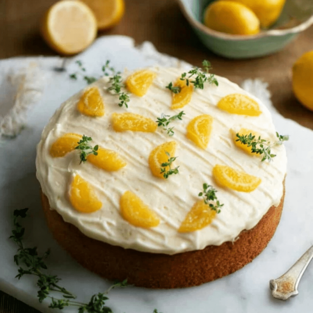 Lemon Thyme Cake