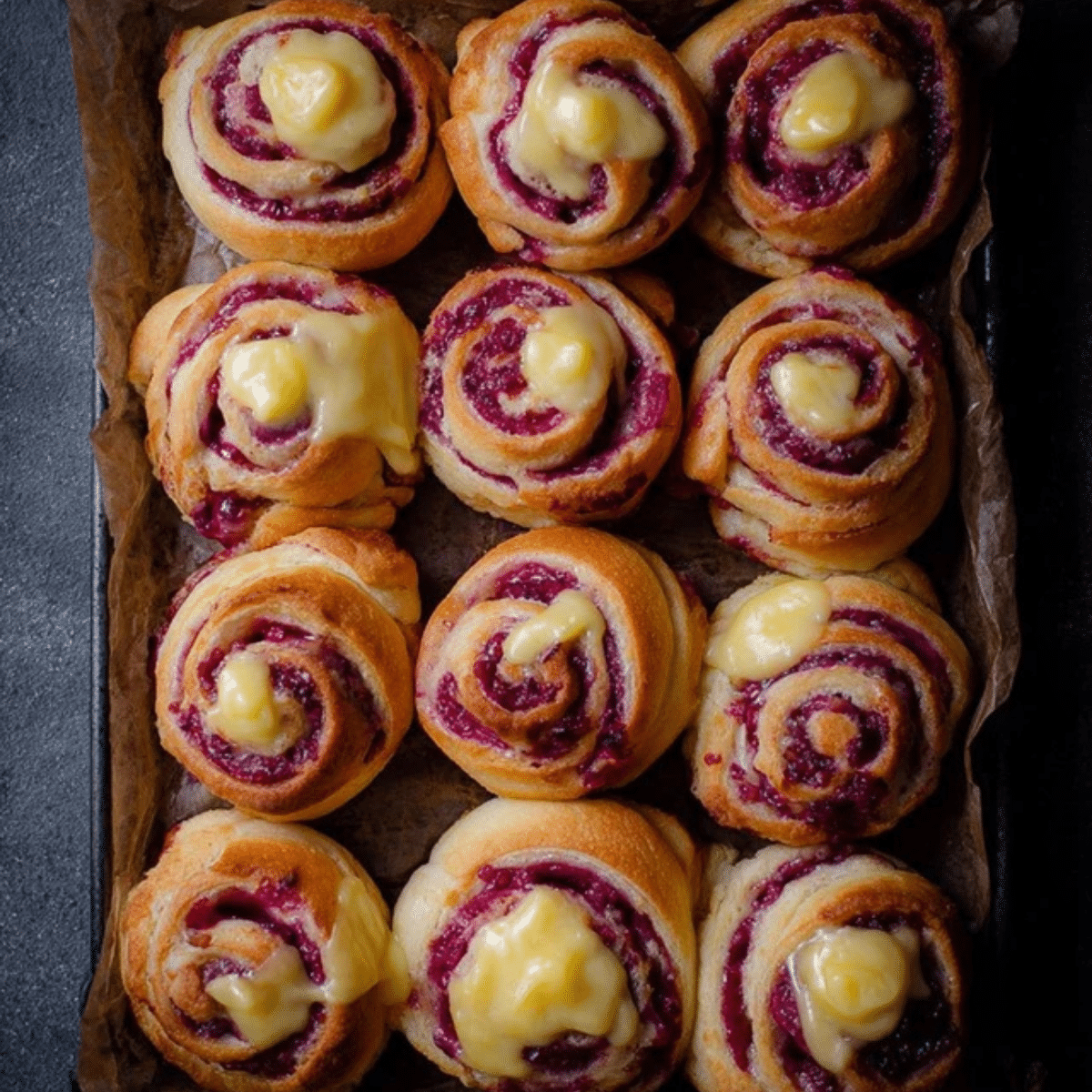Raspberry Scroll Raspberry Custard Buns: A Sweet Norwegian Treat Bursting with Flavor ...