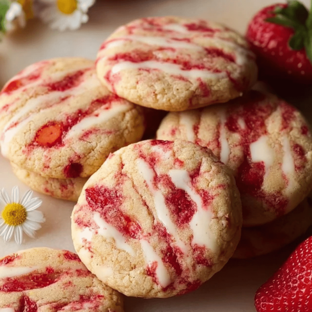 Strawberry Cheesecake Cookies (1)