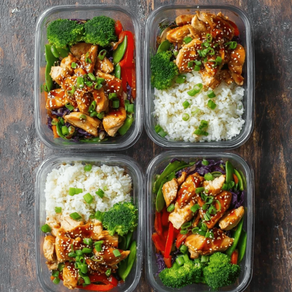 Teriyaki Chicken Meal Prep Bowls