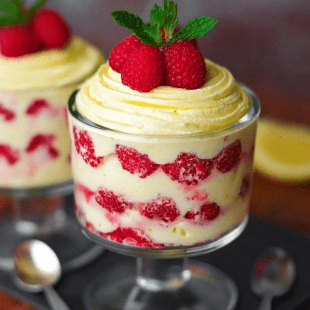 Lemon Raspberry Fluff