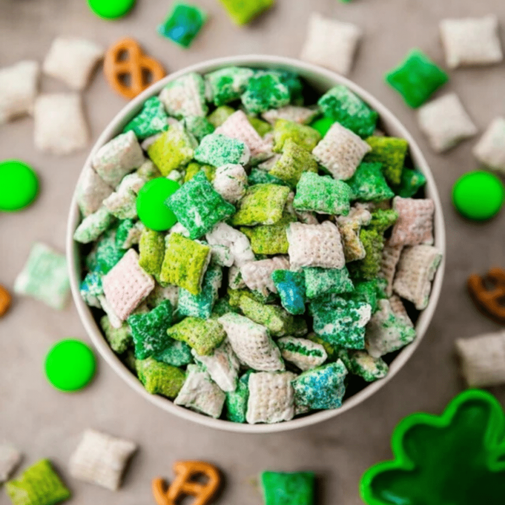 St Patrick’s Day Muddy Buddies