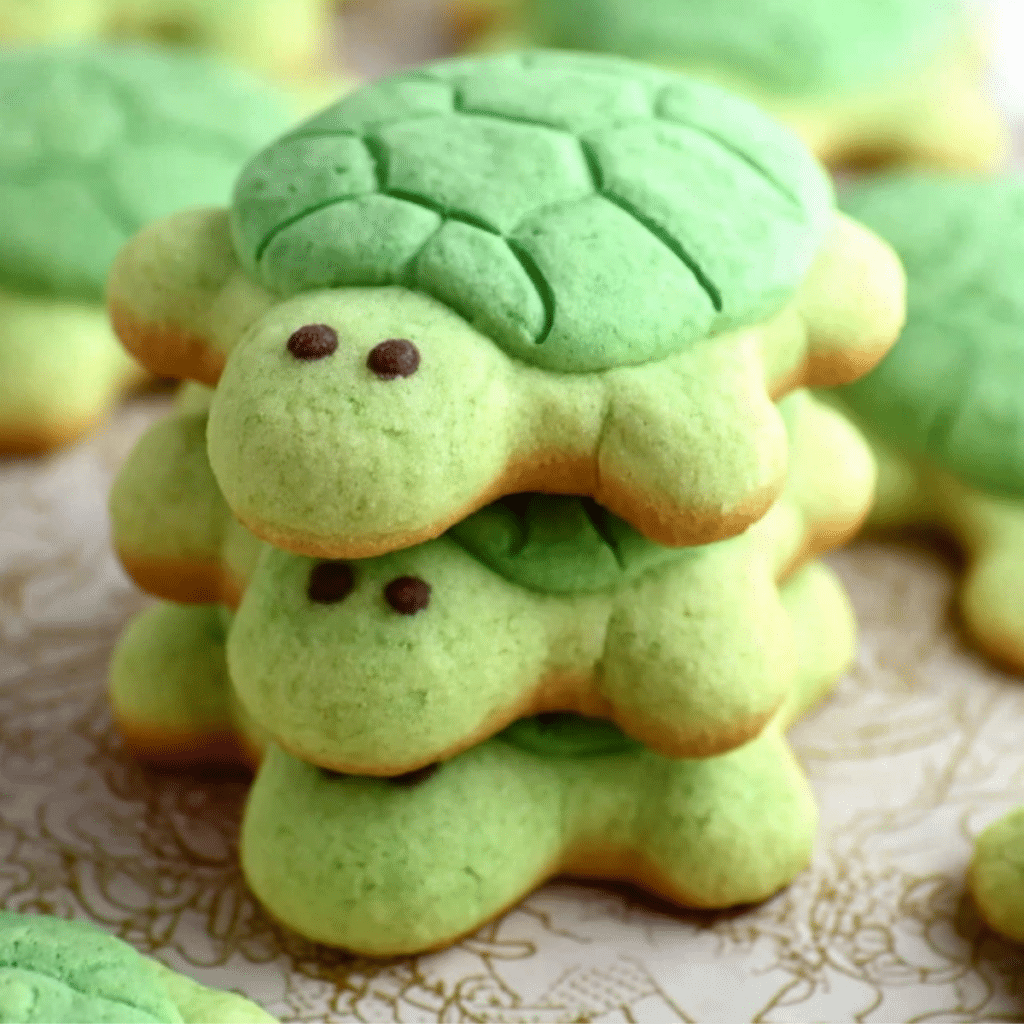 Turtle Sugar Cookies