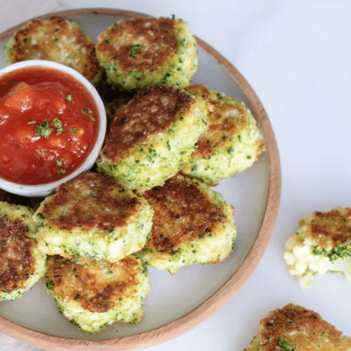 Broccoli and Cauliflower Vegetable Nuggets