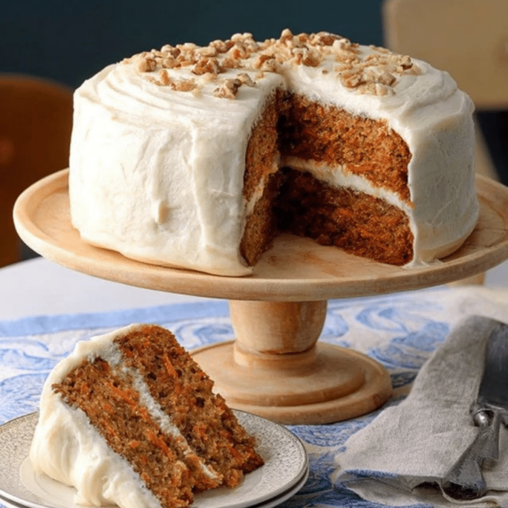 Carrot Cake with Cream Cheese Frosting