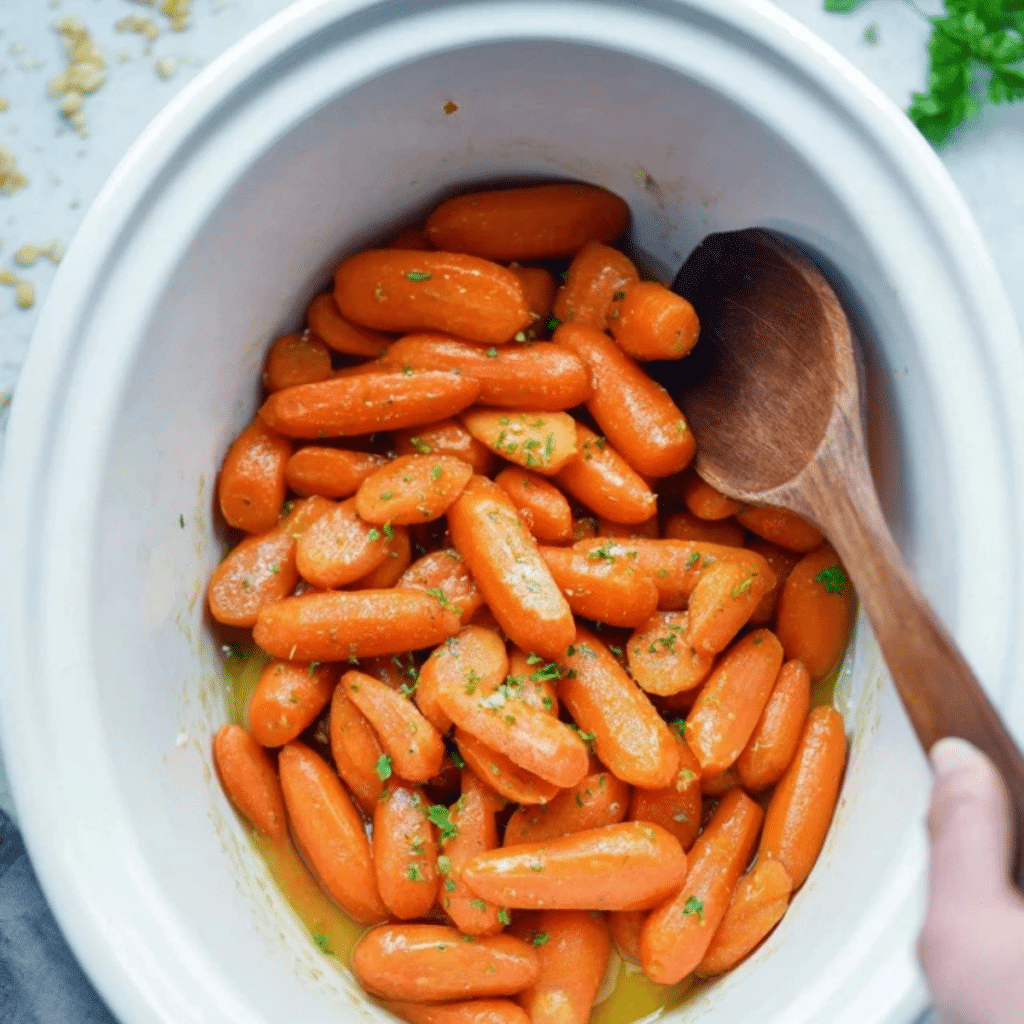 Crockpot Glazed Carrots: Easy Sweet & Savory Side Dish - Recipes by Lucelle