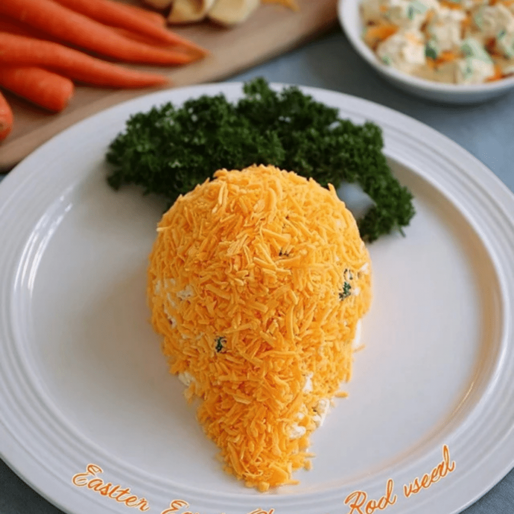 Easter Carrot Cheese Ball