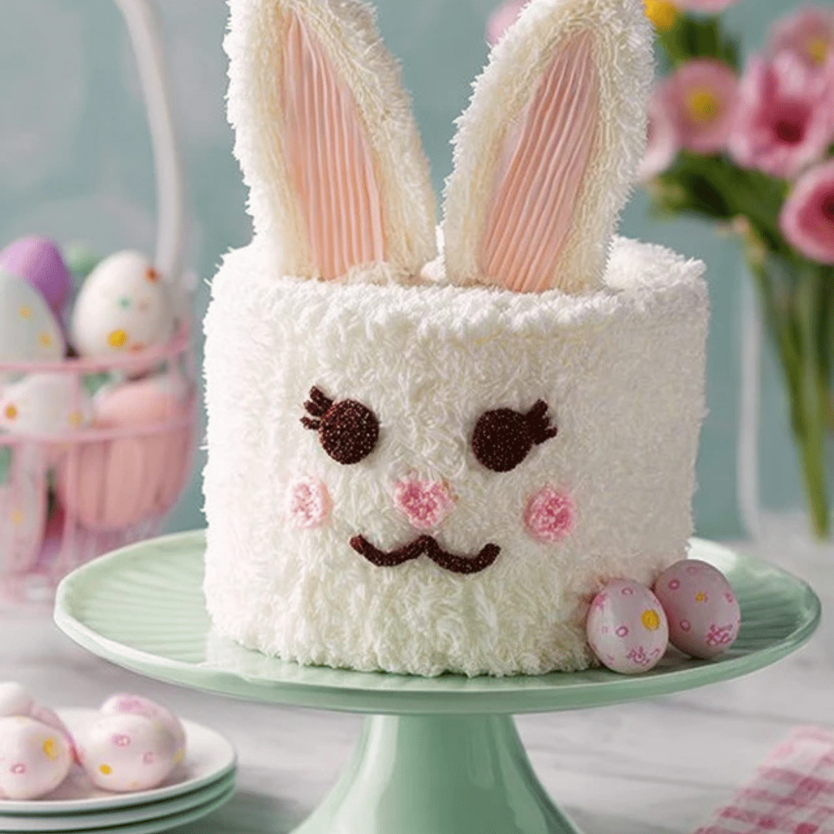 Hippity Hop Bunny Cake: Cute Easter Dessert Recipe - Recipes by Lucelle