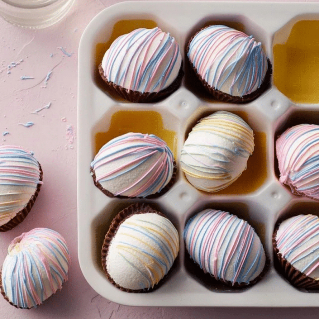 Marshmallow Easter Eggs